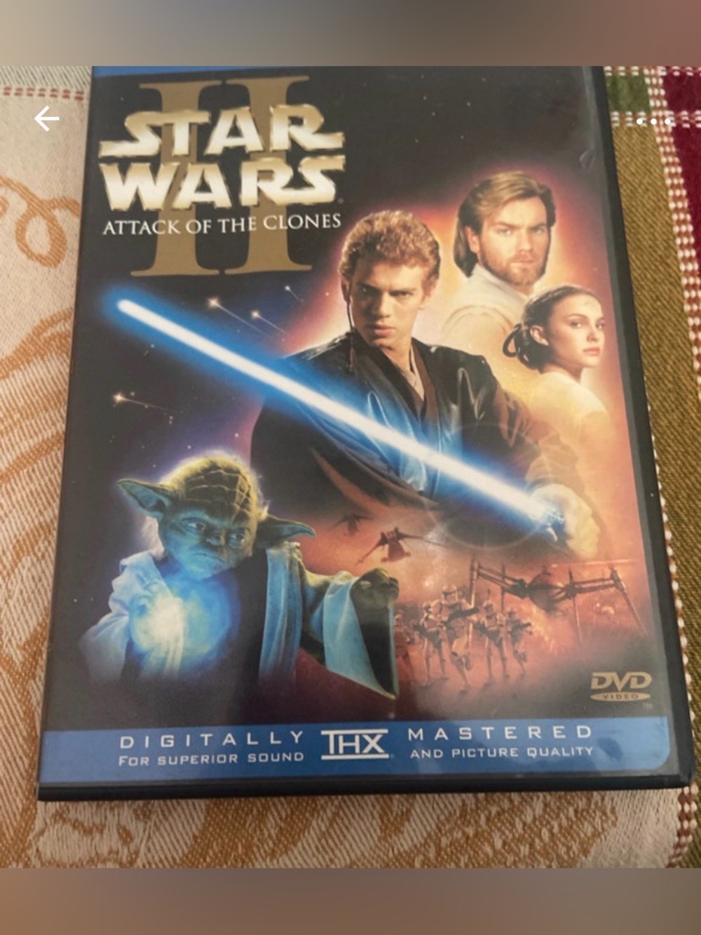 🎃 Star Wars: Episode II - Attack of the Clones (Blue) DVD by Lucasfilm